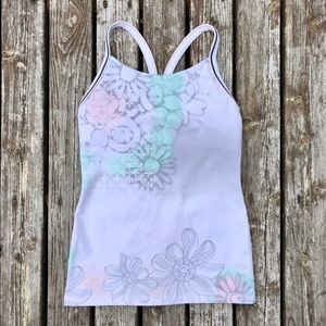 ❤️SOLD❤️RARE Lululemon Tri Power Y Tank Size 4